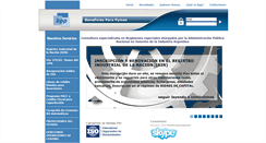 Desktop Screenshot of beneficiosparapymes.com.ar